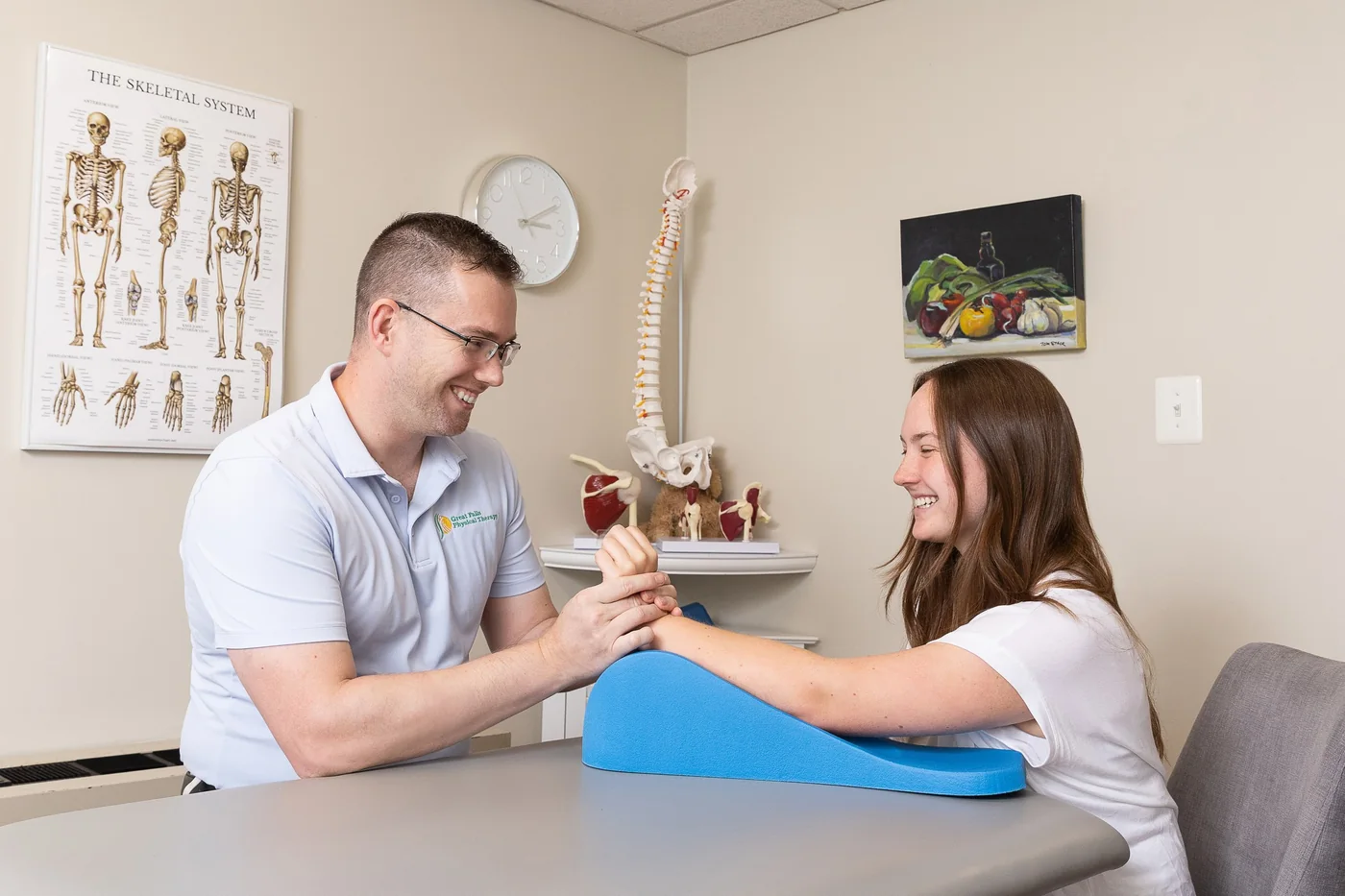 Hand therapy and upper extremity treatment at Great Falls Physical Therapy
